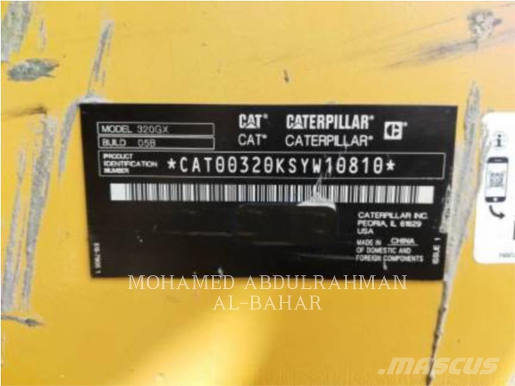 CAT 320-05GX Pelle sur chenilles