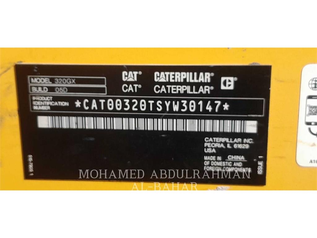 CAT 320-05GX Escavadeiras de esteiras