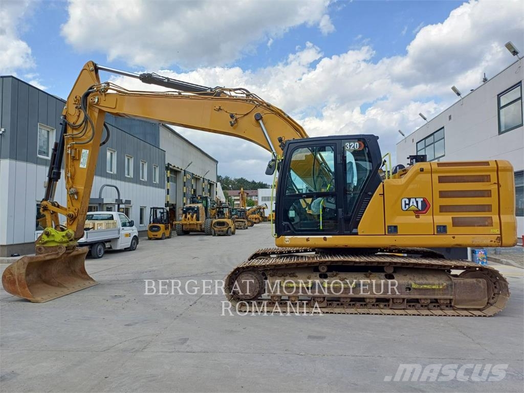 CAT 320-07 Vikšriniai ekskavatoriai