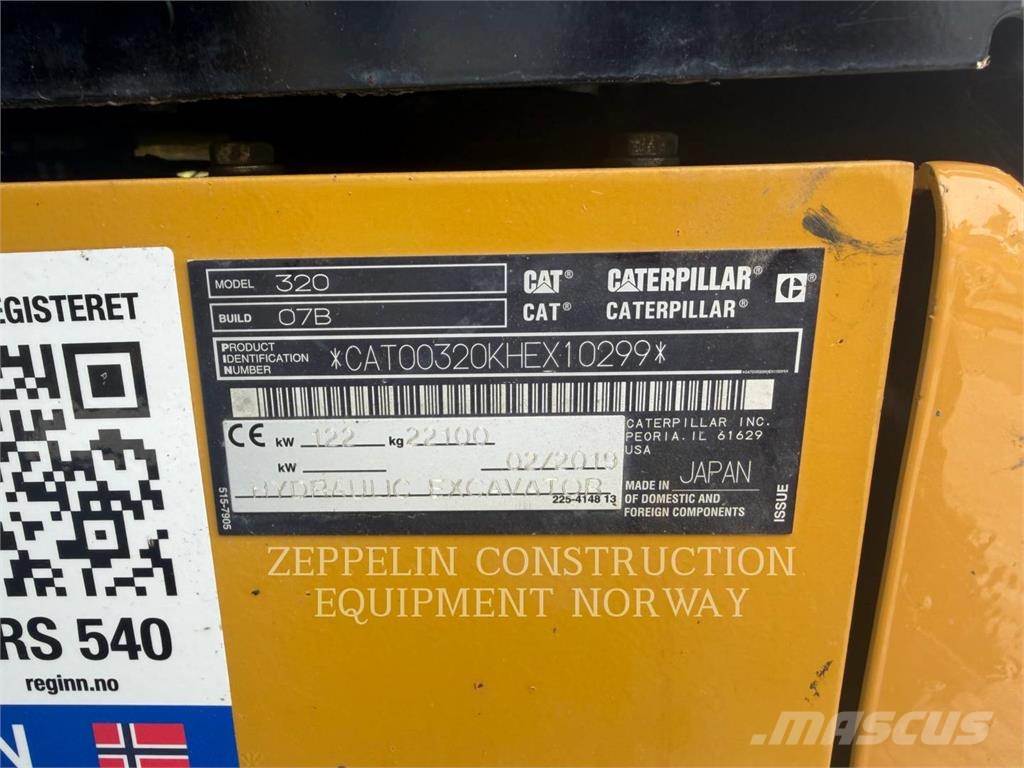 CAT 320-07 Beltegraver
