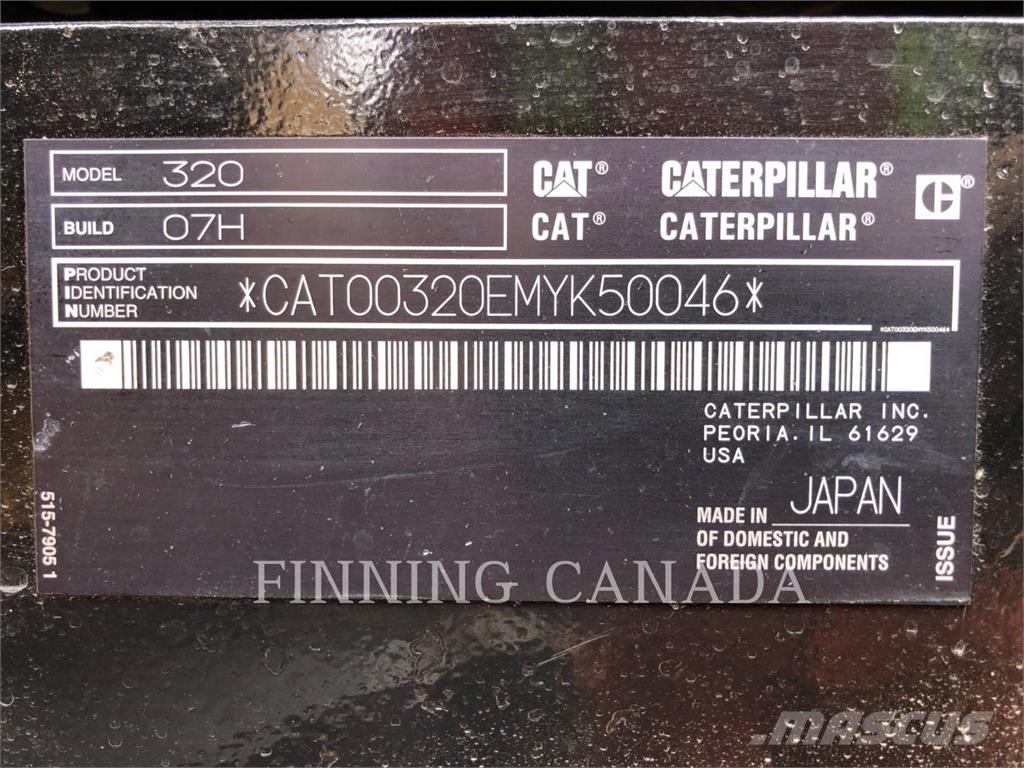 CAT 320-07 Raupenbagger