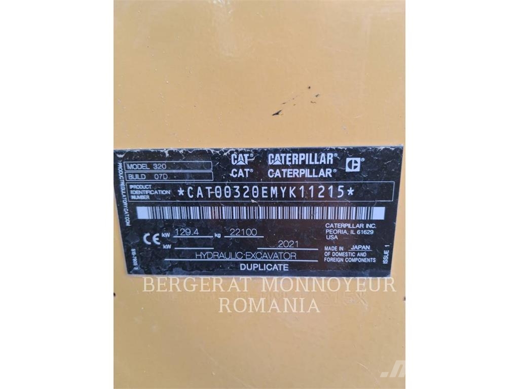 CAT 320-07 Crawler excavators