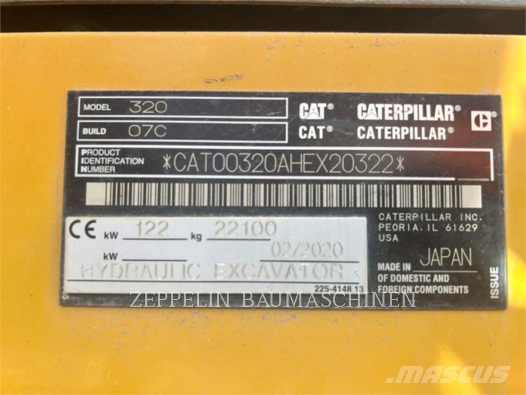 CAT 320-07C Raupenbagger