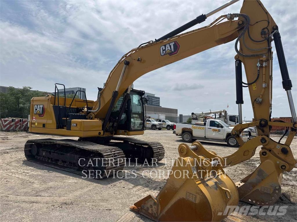 CAT 320-07F Pásová rýpadla