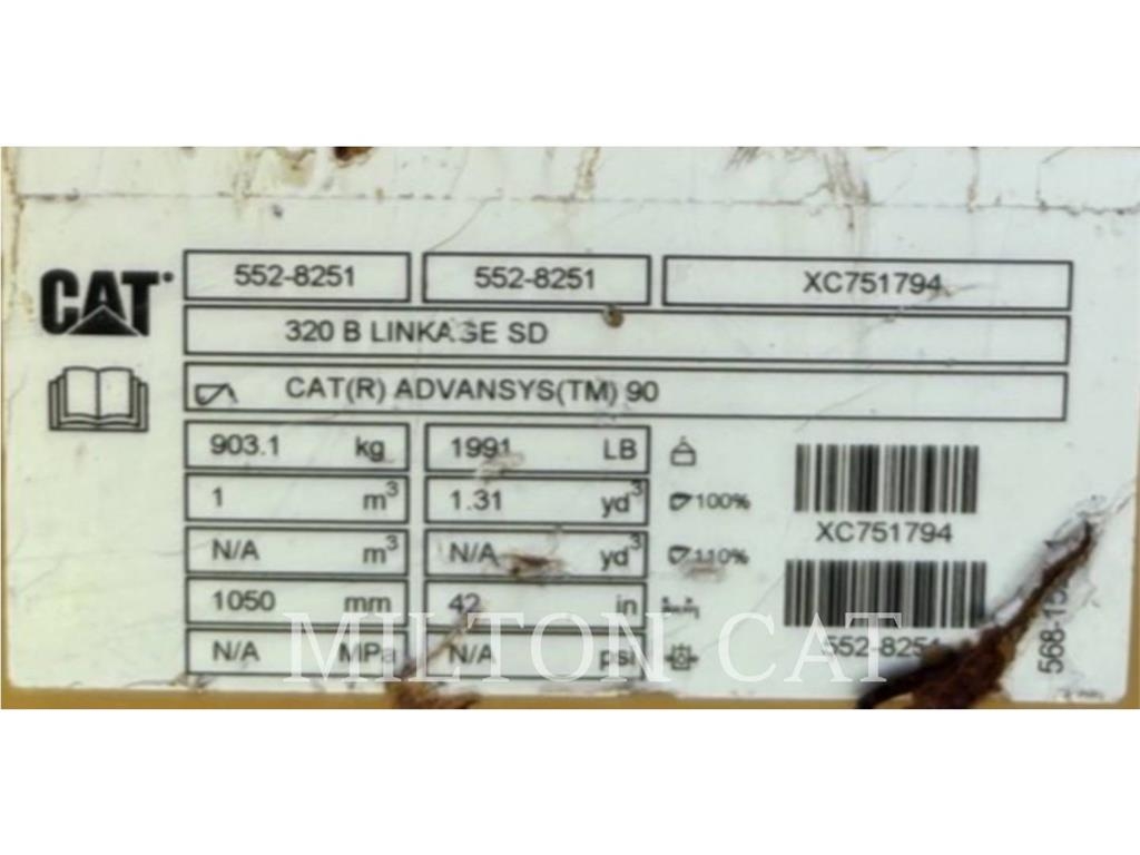 CAT 320/321 42 SD BUCKET B LINKAGE دلاء