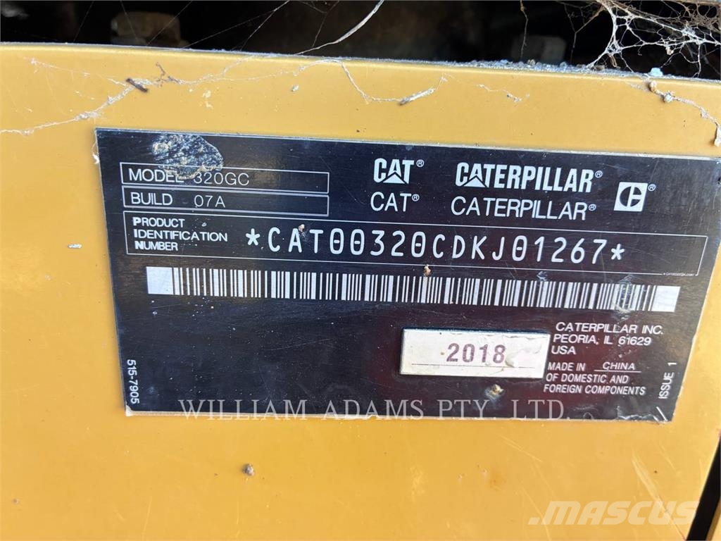 CAT 320 GC Crawler excavators