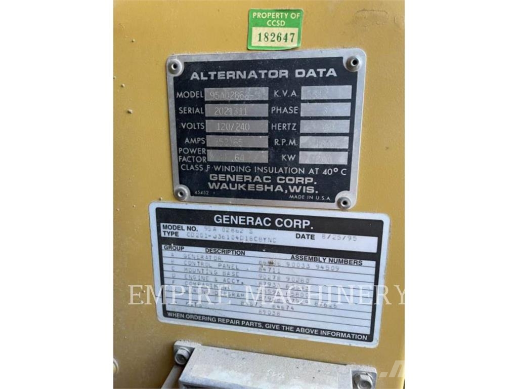 CAT 3208 Γεννήτριες ντίζελ