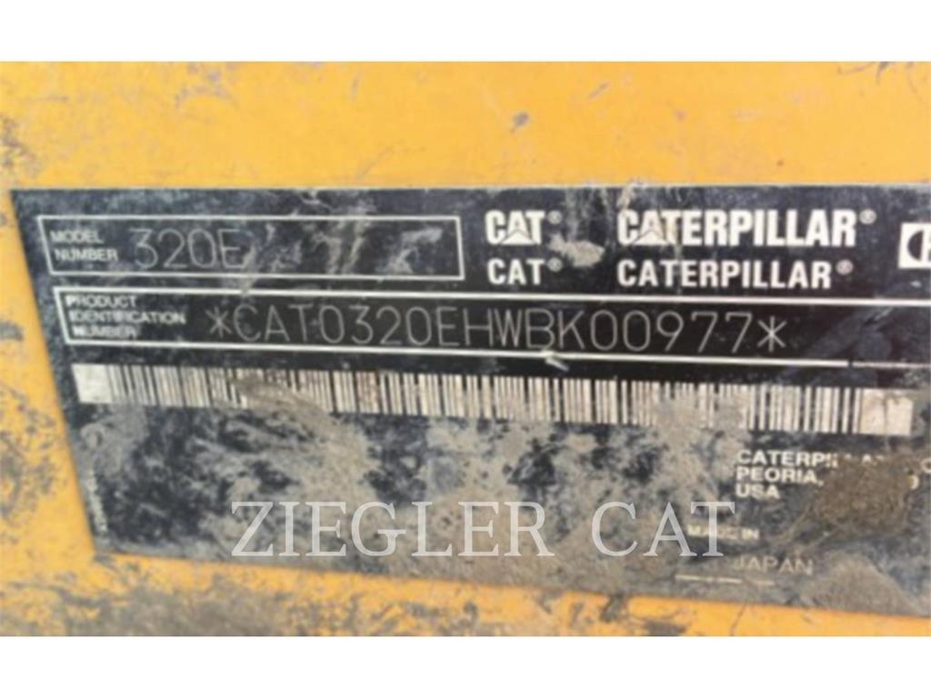 CAT 320E Bagri goseničarji