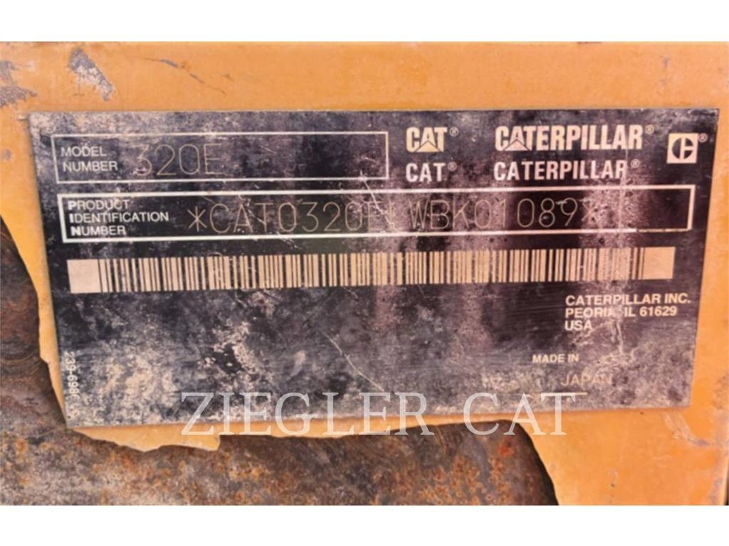 CAT 320E Gravemaskiner på larvebånd
