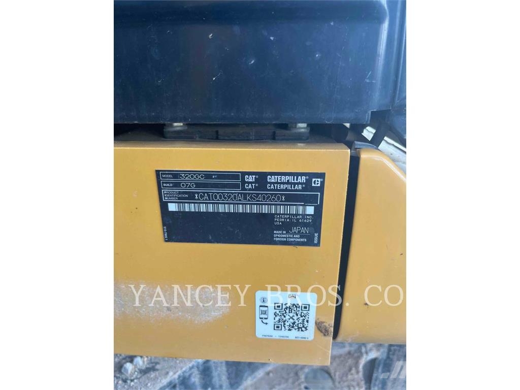 CAT 320GC 履带挖掘机