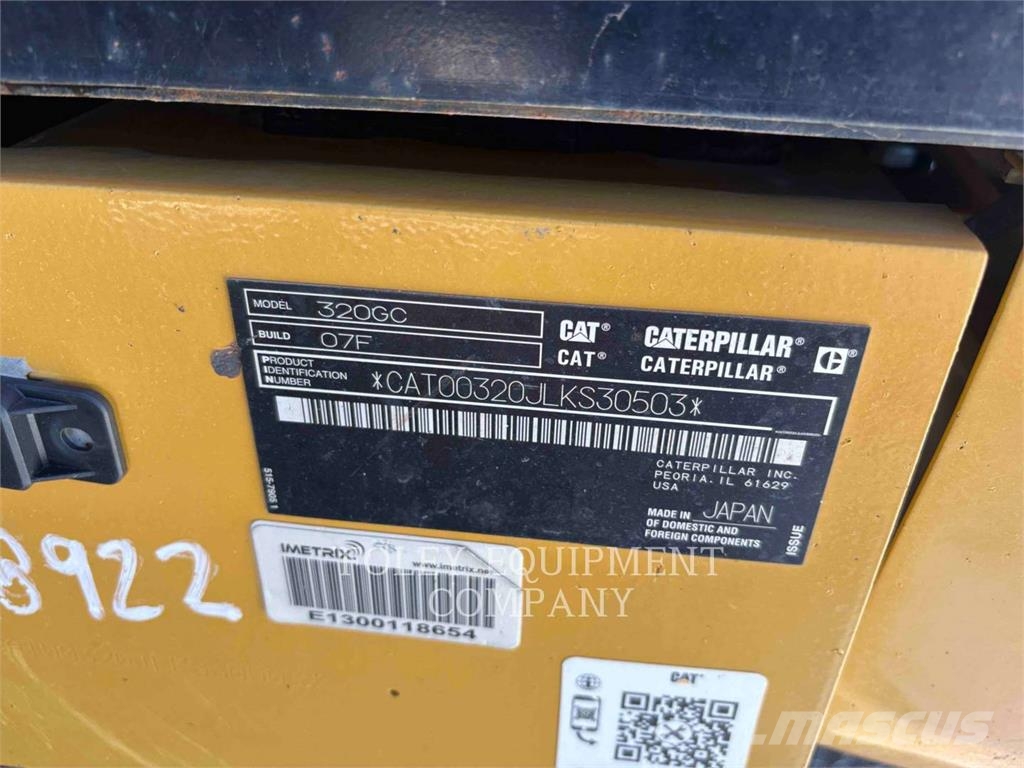 CAT 320GC-079 履帶式 挖土機/掘鑿機/挖掘機