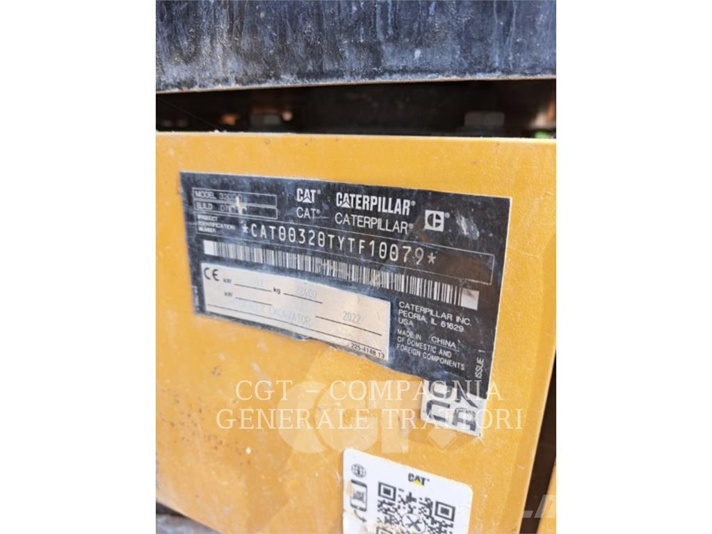 CAT 320GC LN Paletli ekskavatörler