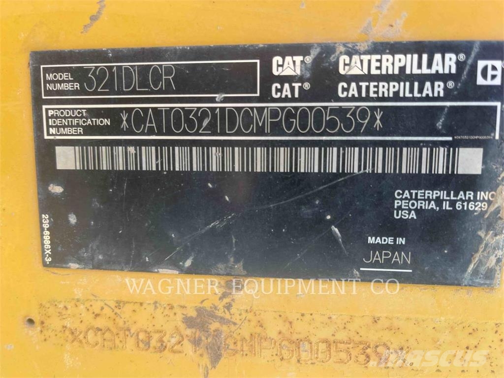CAT 321DL THB 履帶式 挖土機/掘鑿機/挖掘機