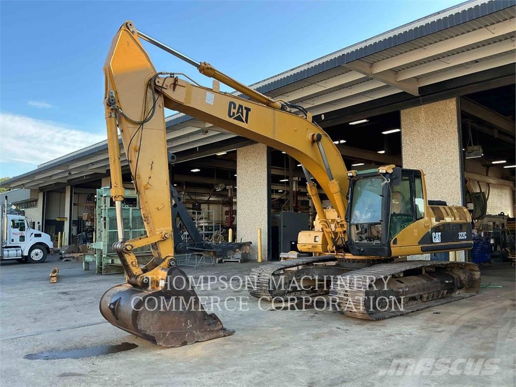 CAT 322CL Kāpurķēžu ekskavatori
