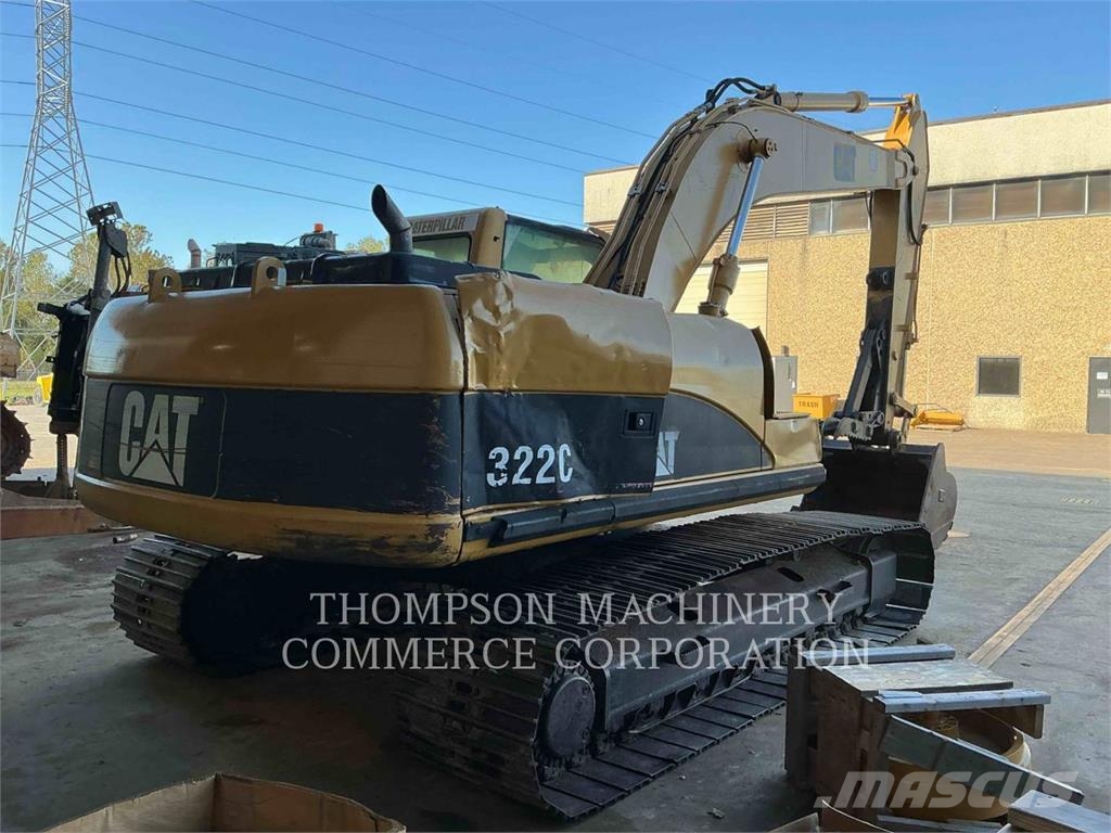 CAT 322CL Kāpurķēžu ekskavatori