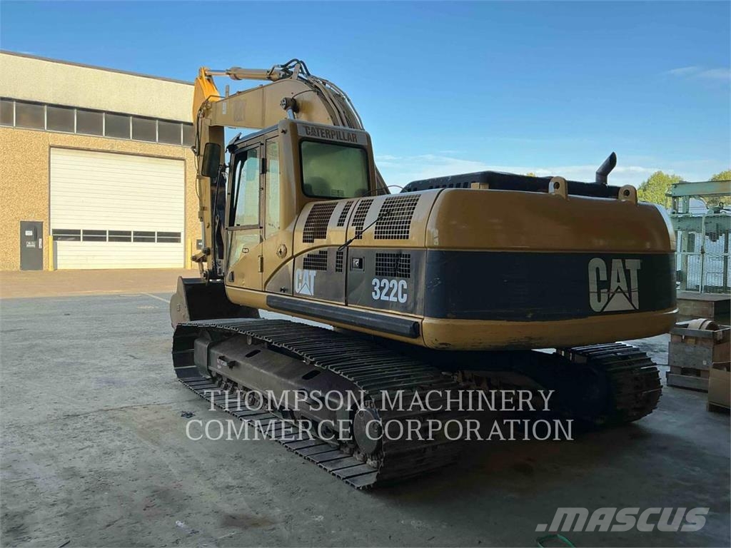 CAT 322CL Kāpurķēžu ekskavatori
