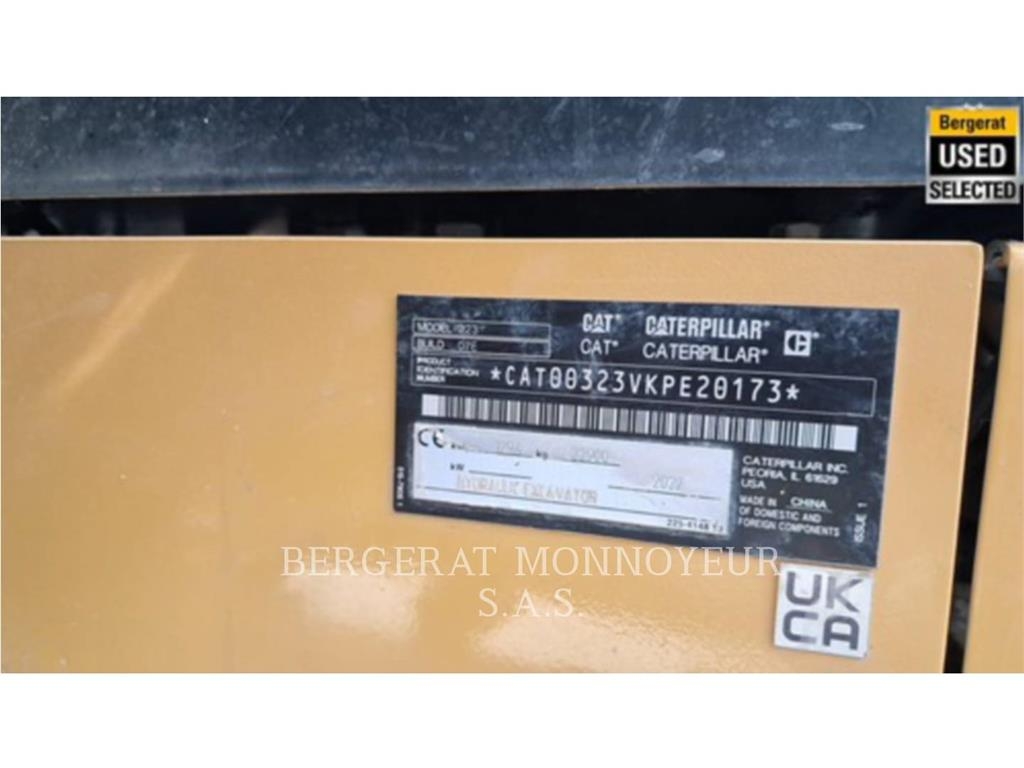 CAT 323 Escavatori cingolati