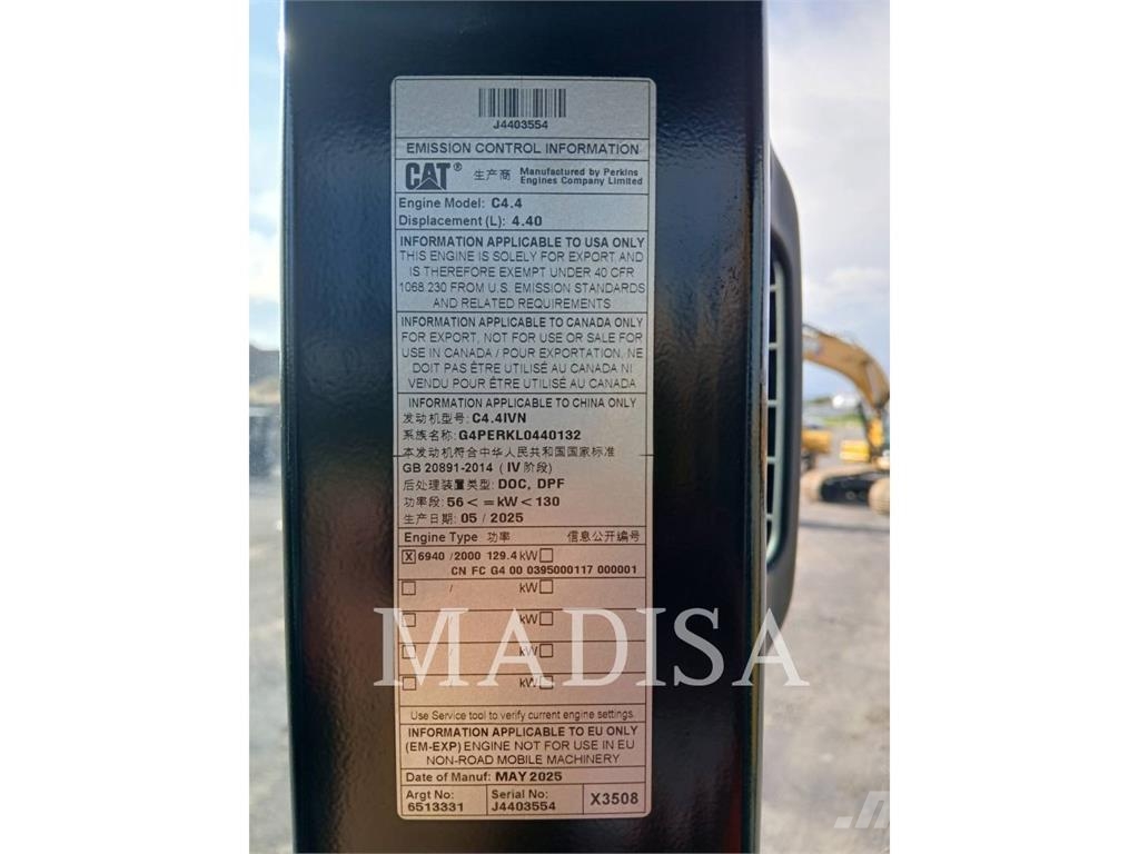 CAT 323-05GX Excavadoras sobre orugas