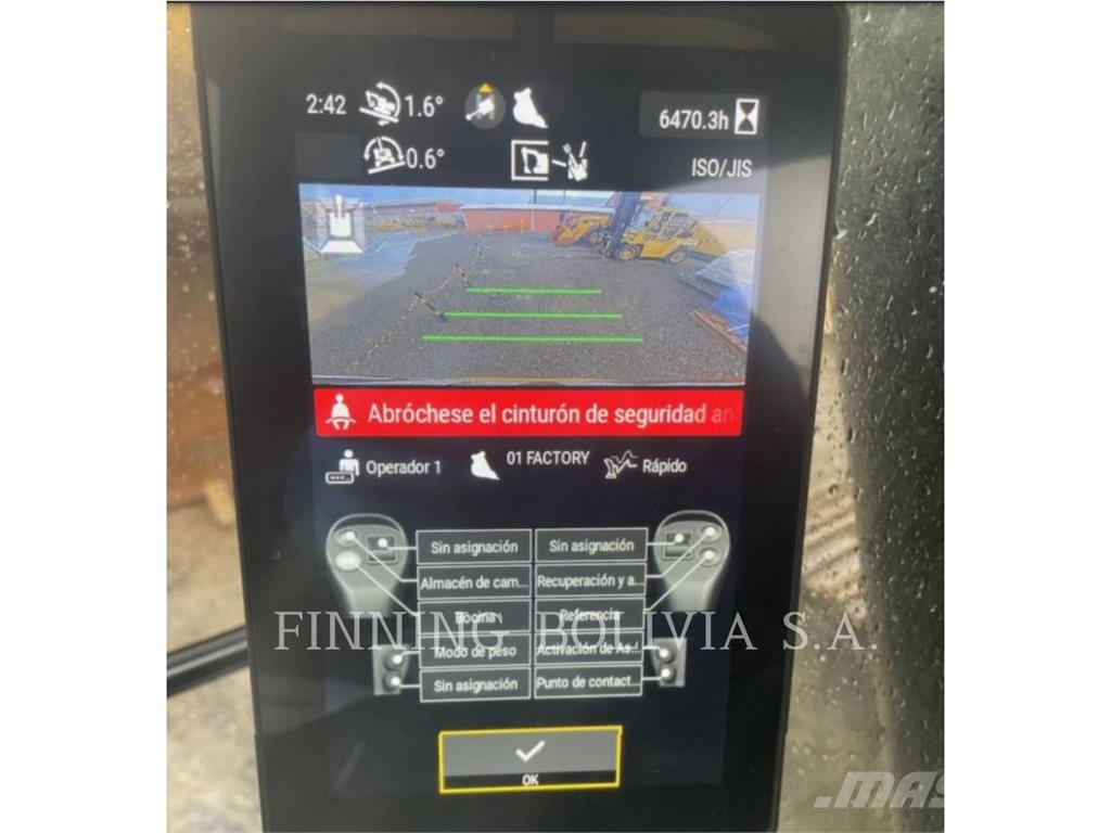 CAT 323-07 Vikšriniai ekskavatoriai