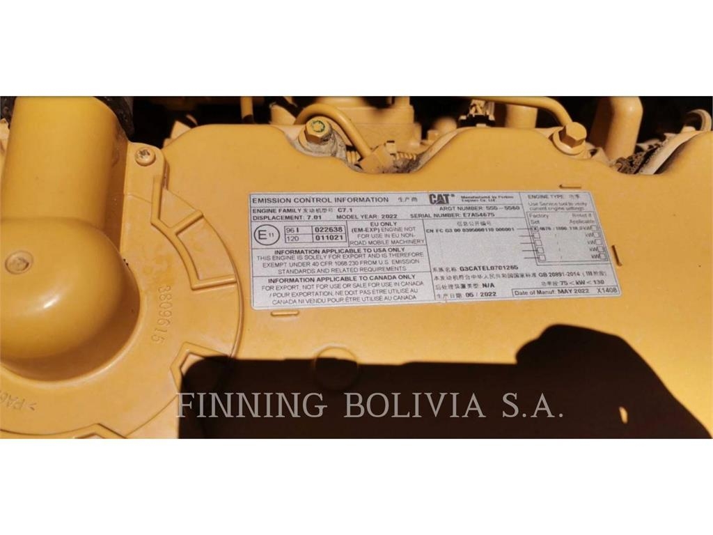 CAT 323-07 Vikšriniai ekskavatoriai