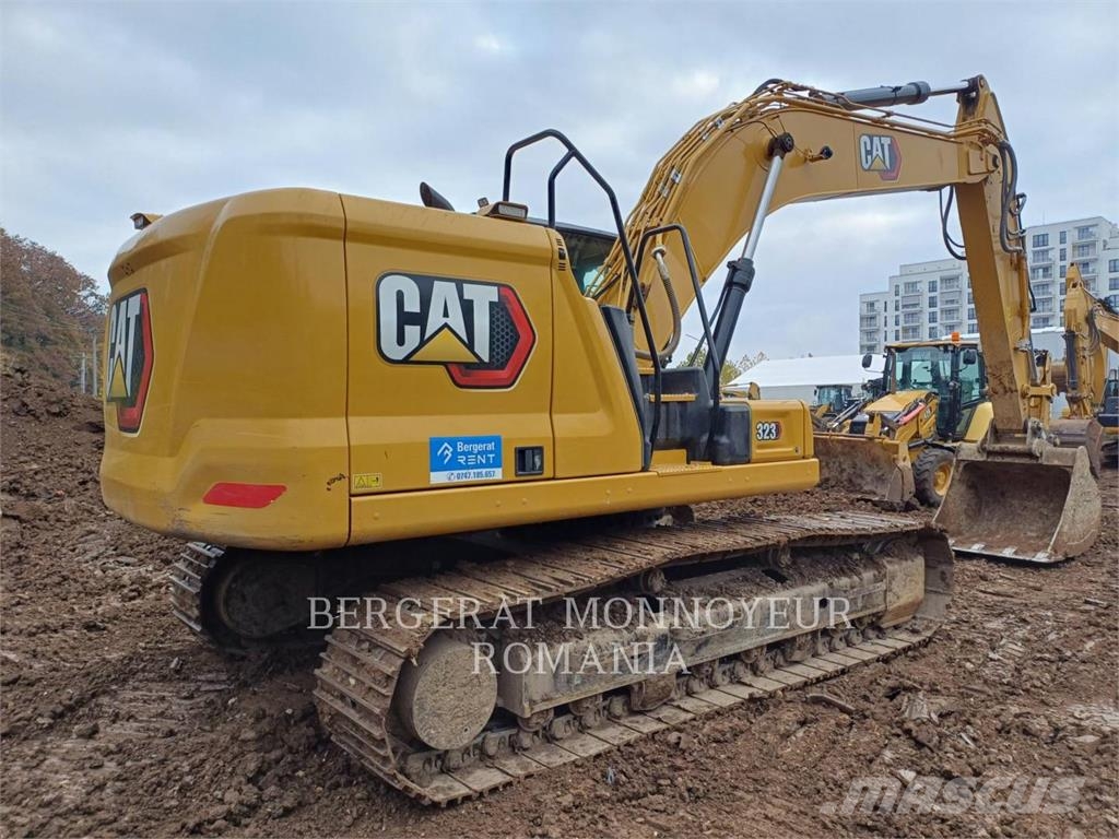 CAT 323-07 Rupsgraafmachines
