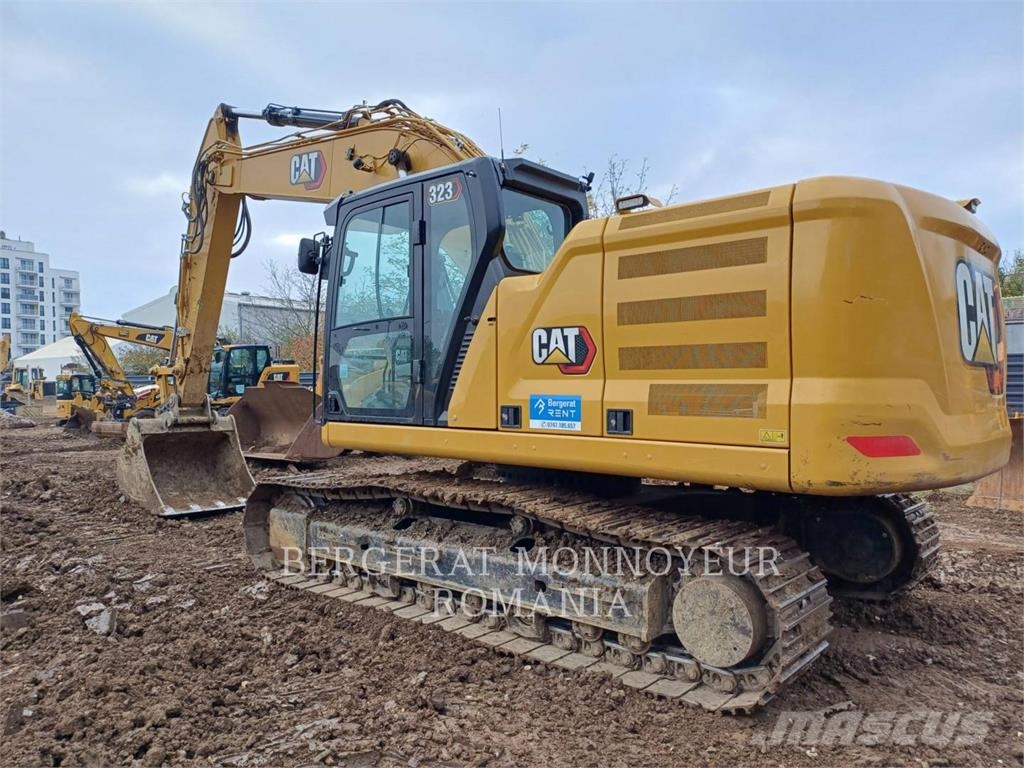 CAT 323-07 Rupsgraafmachines