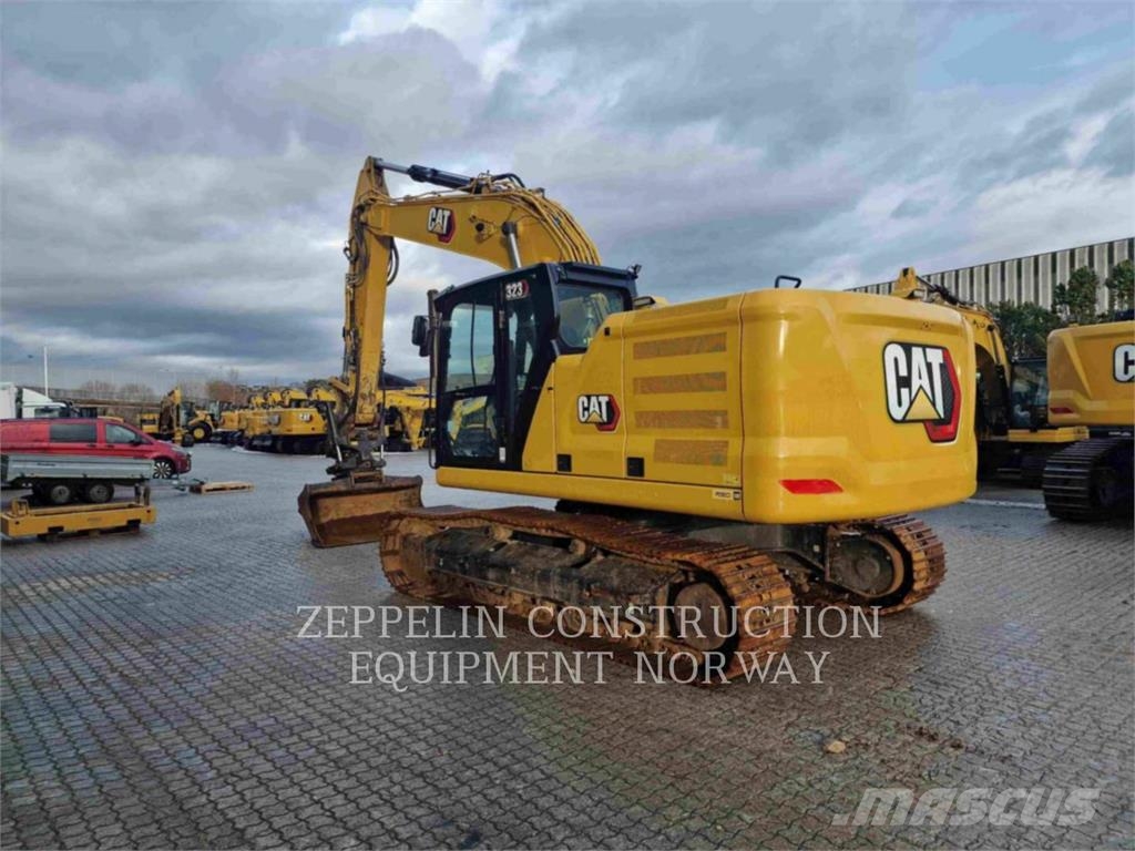 CAT 323-07 Bagri goseničarji