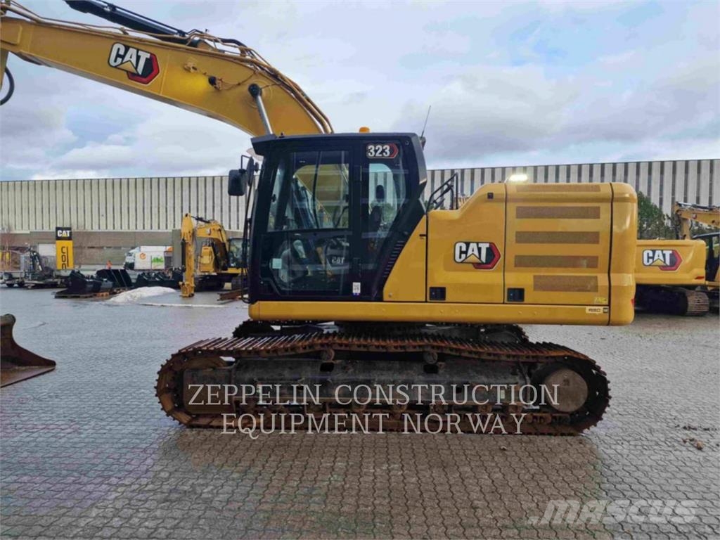 CAT 323-07 Bagri goseničarji