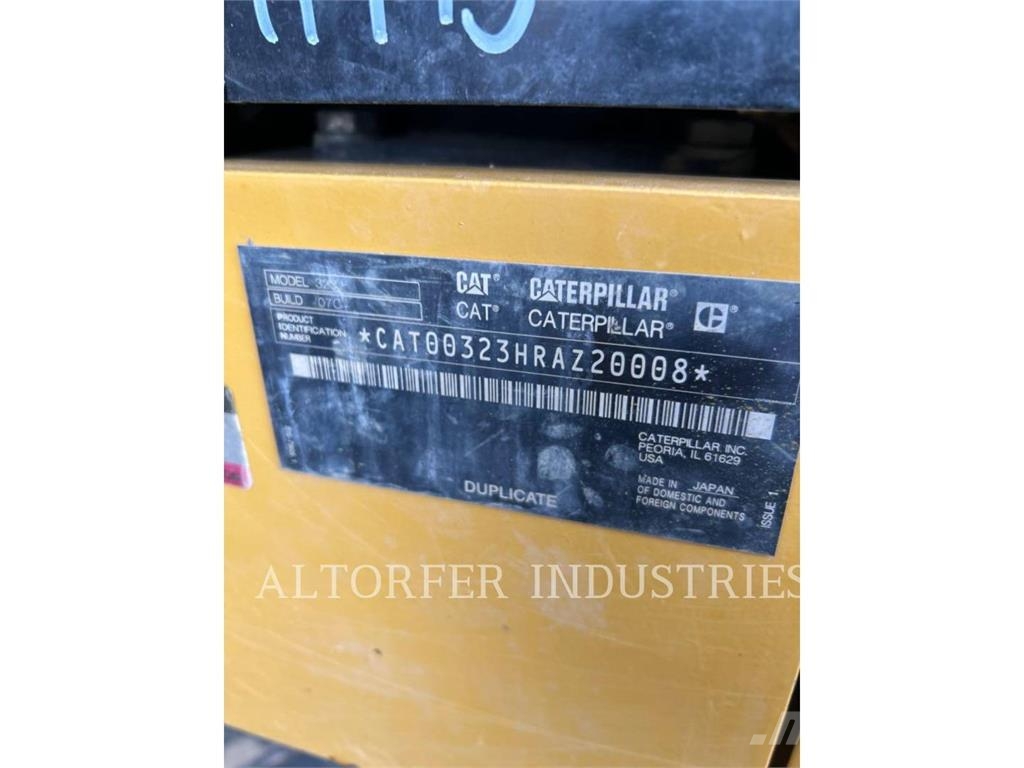 CAT 323-07 Escavatori cingolati