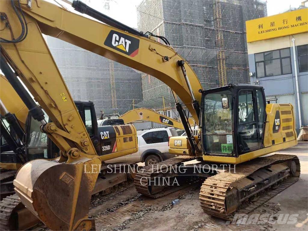 CAT 323-07 Escavadeiras de esteiras