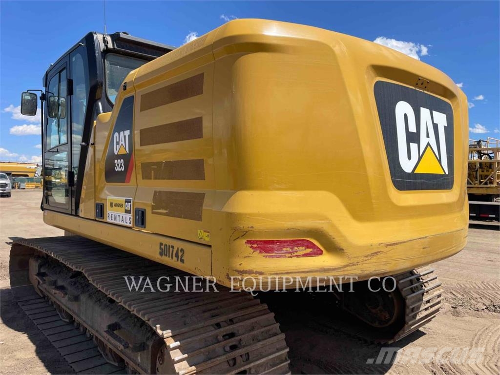 CAT 323-07 Rupsgraafmachines