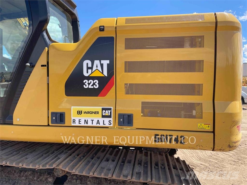 CAT 323-07 Rupsgraafmachines