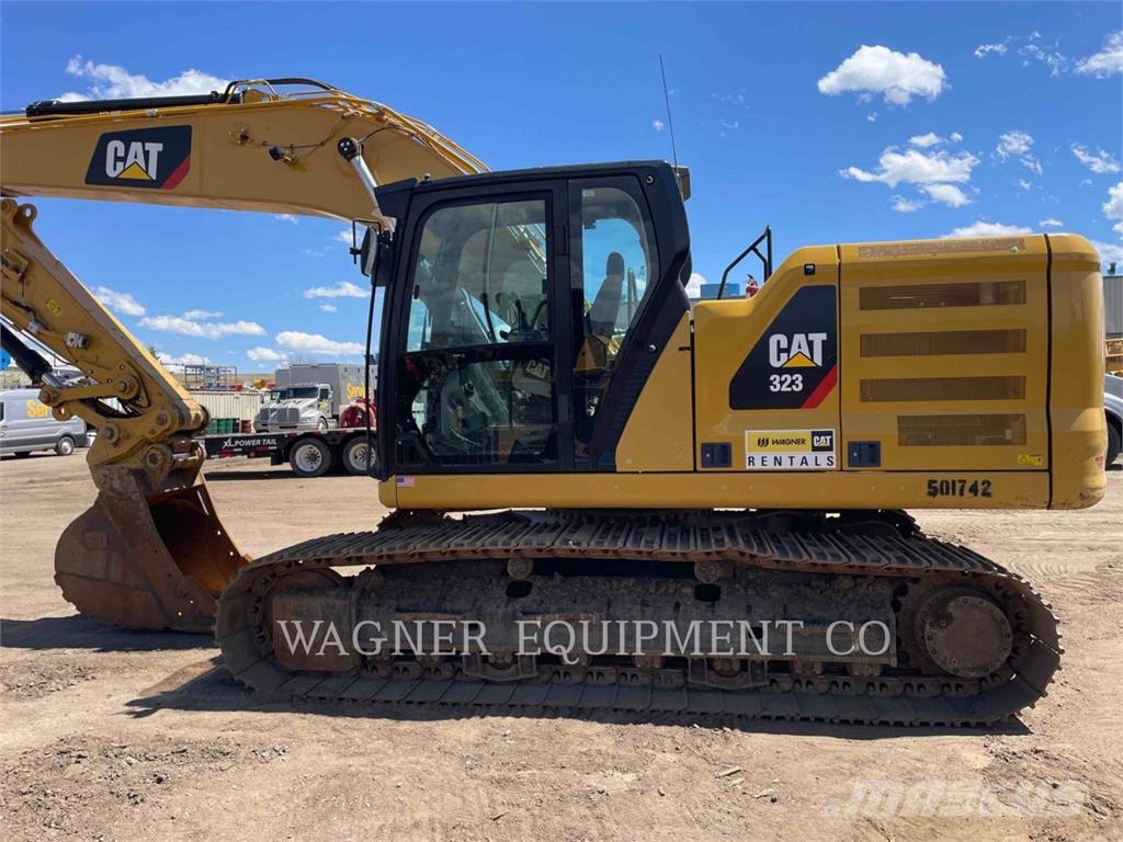 CAT 323-07 Rupsgraafmachines