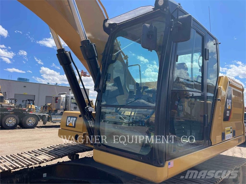 CAT 323-07 Rupsgraafmachines