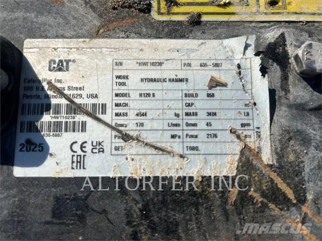 CAT 323-07 HAM Bagri goseničarji