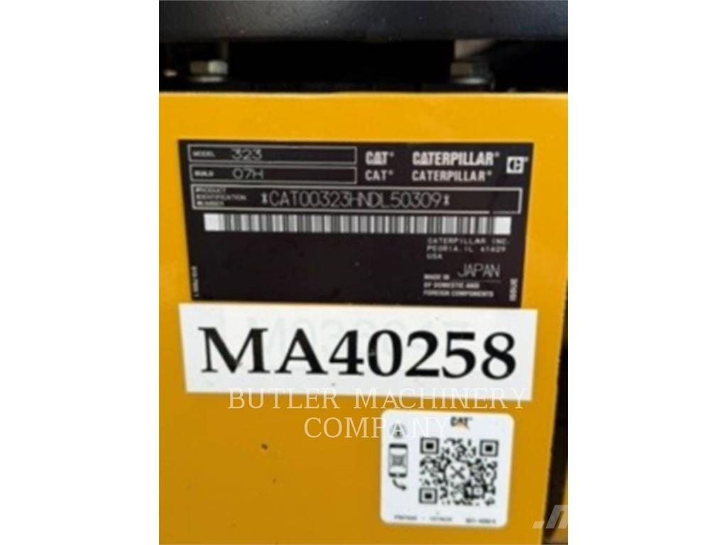 CAT 323-07F 履帶式 挖土機/掘鑿機/挖掘機