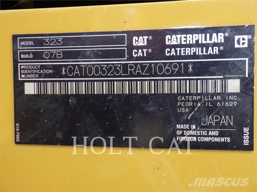 CAT 32307 Escavadeiras de esteiras