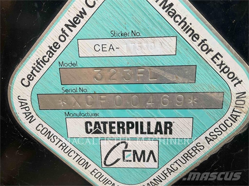 CAT 323FL Q Raupenbagger