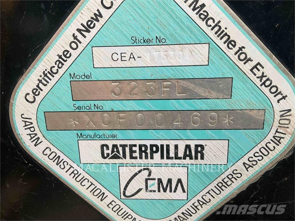 CAT 323FL Q Raupenbagger