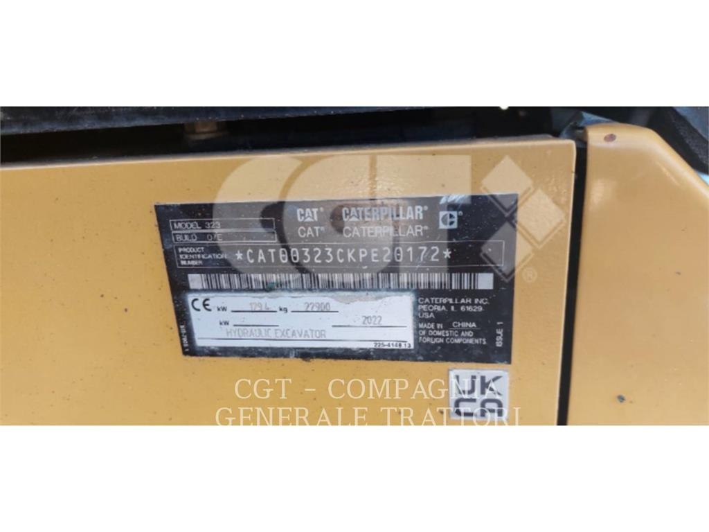 CAT 323LN Lánctalpas kotrók