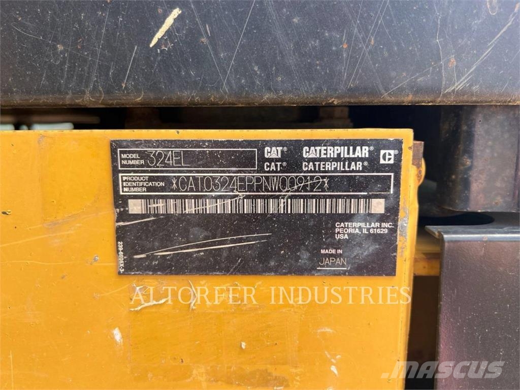 CAT 324EL Bagri goseničarji