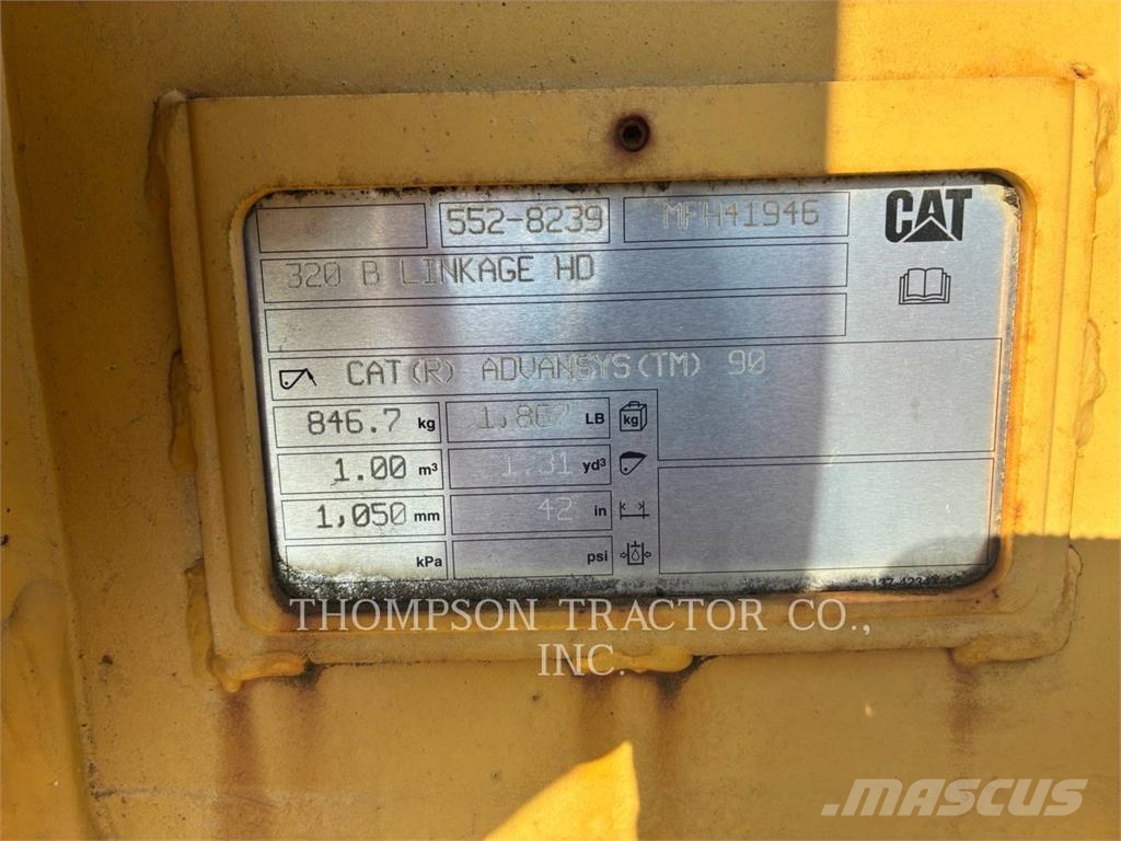 CAT 325 Gravemaskiner på larvebånd