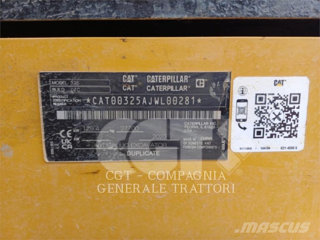 CAT 325 NG Верижен екскаватор
