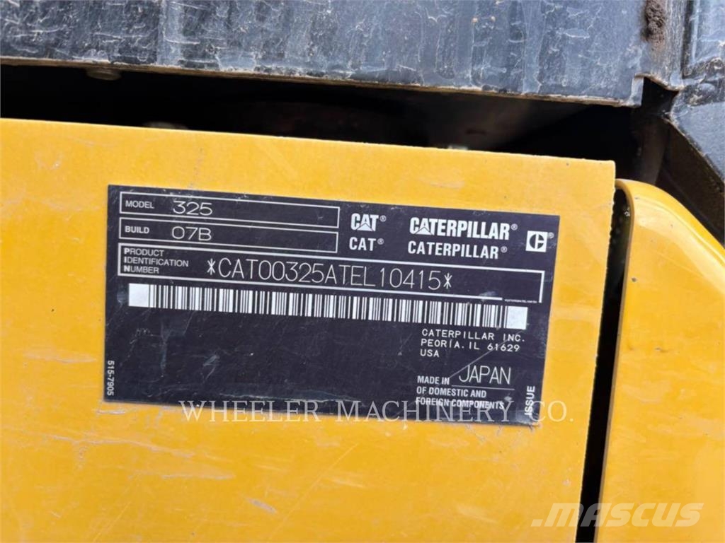 CAT 325 TH Pásové rýpadlá