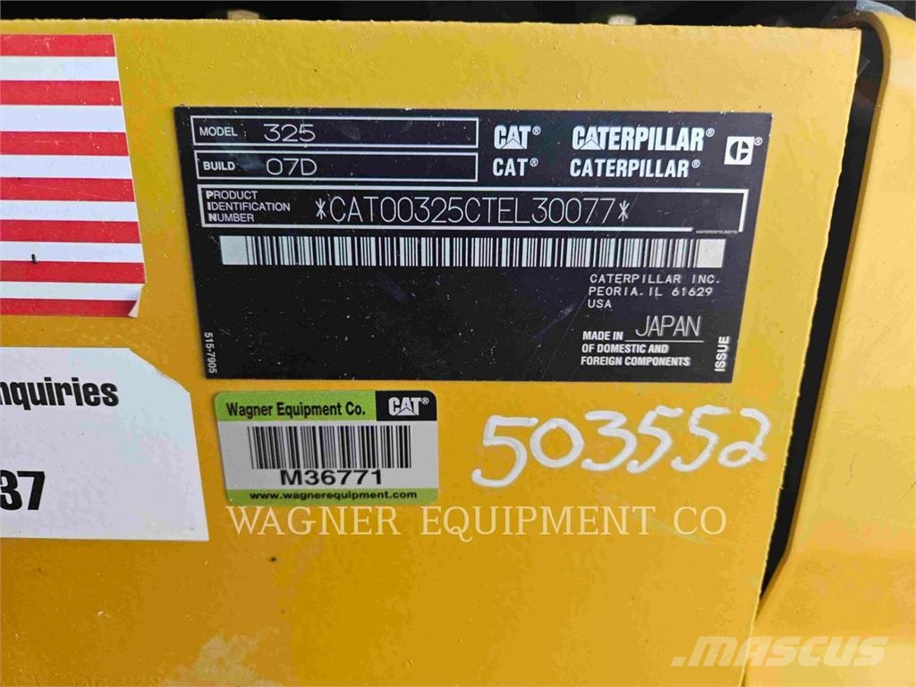 CAT 32507 Bagri goseničarji