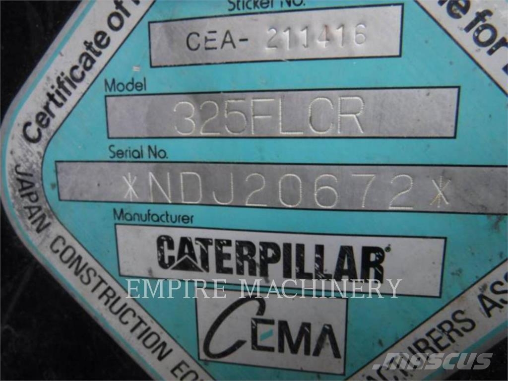 CAT 325F LCR P Εκσκαφείς με ερπύστριες