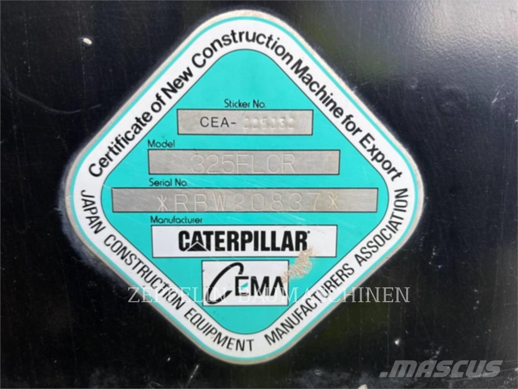 CAT 325FL Bagri goseničarji