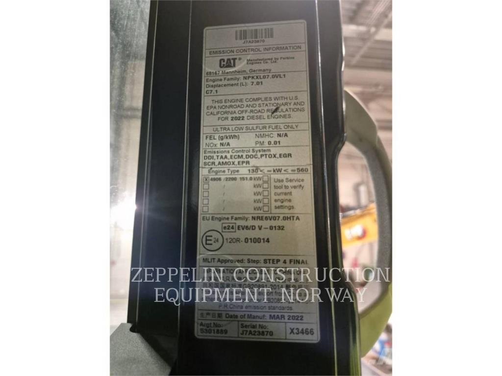 CAT 326-07 Escavadeiras de esteiras