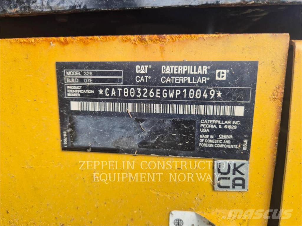 CAT 326-07 Beltegraver