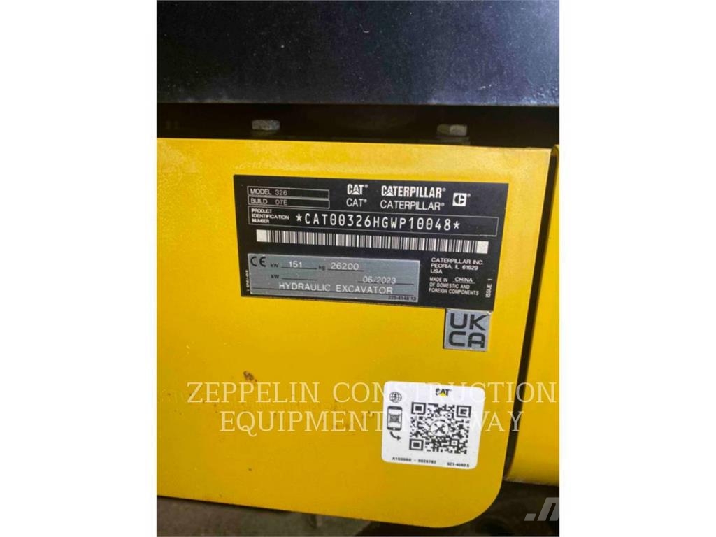 CAT 326-07 Beltegraver
